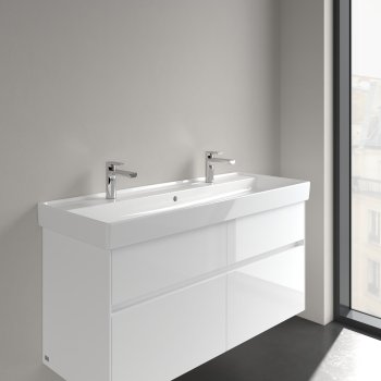 Раковина подвесная Villeroy & Boch Collaro, прямоугольный, 120×47 см, белый